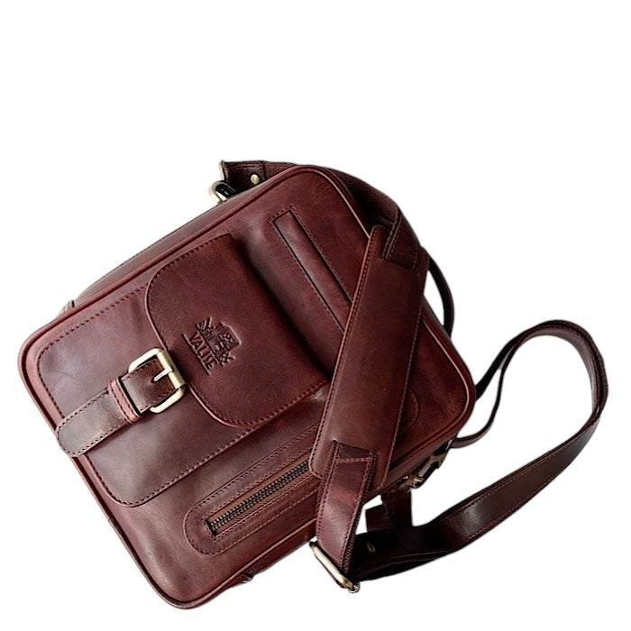 TALL ボックスサッチェル ロイヤルブラウン