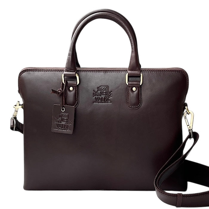 Medium ビジネス チョコブラウン