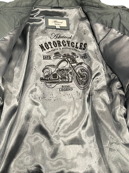 Ashwood レザージャケット 2389(S) Iceblue