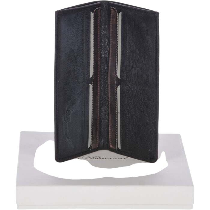 Ashwood レザーウォレット Black