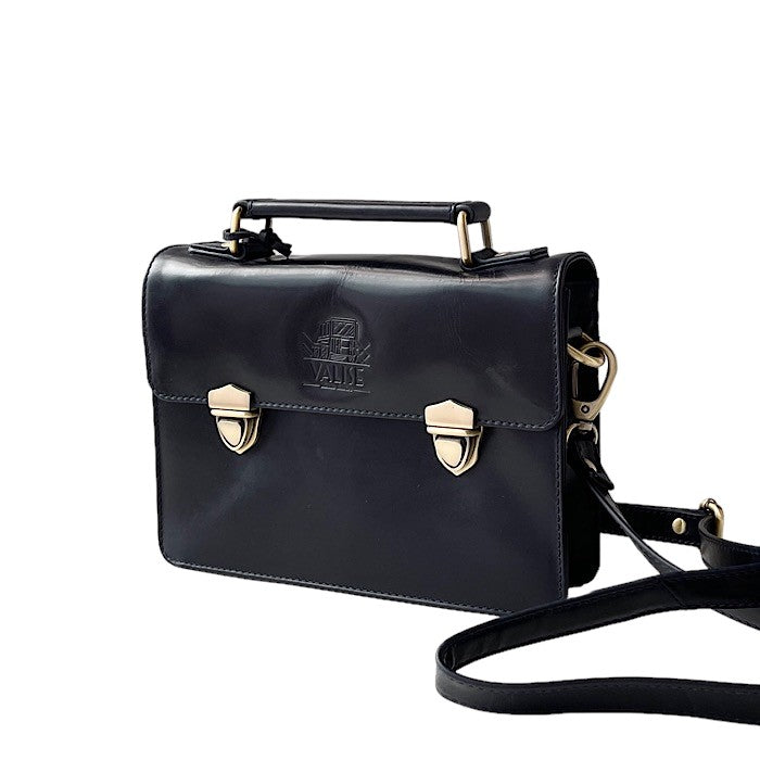 Mini サッチェル サファイヤブルー