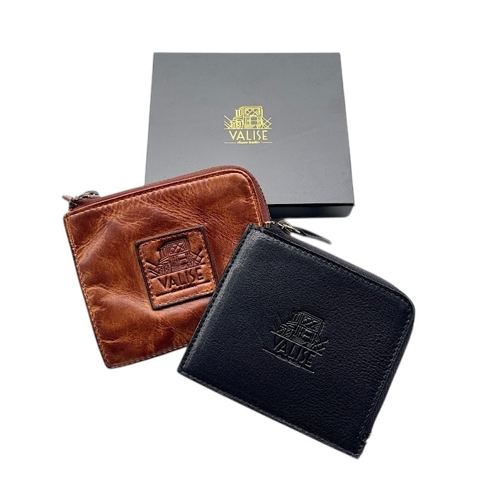 コインカードケース ウォッシュブラック