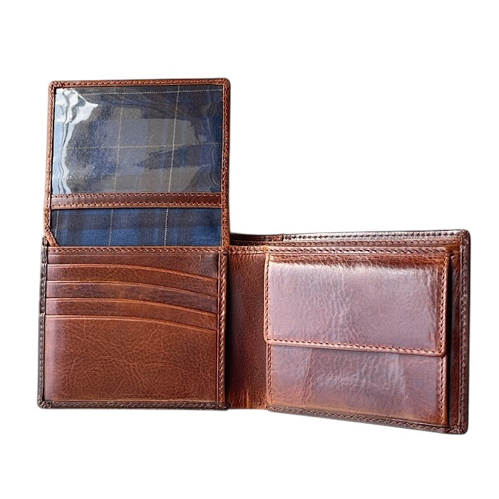 Bifold wallet brown/cognac