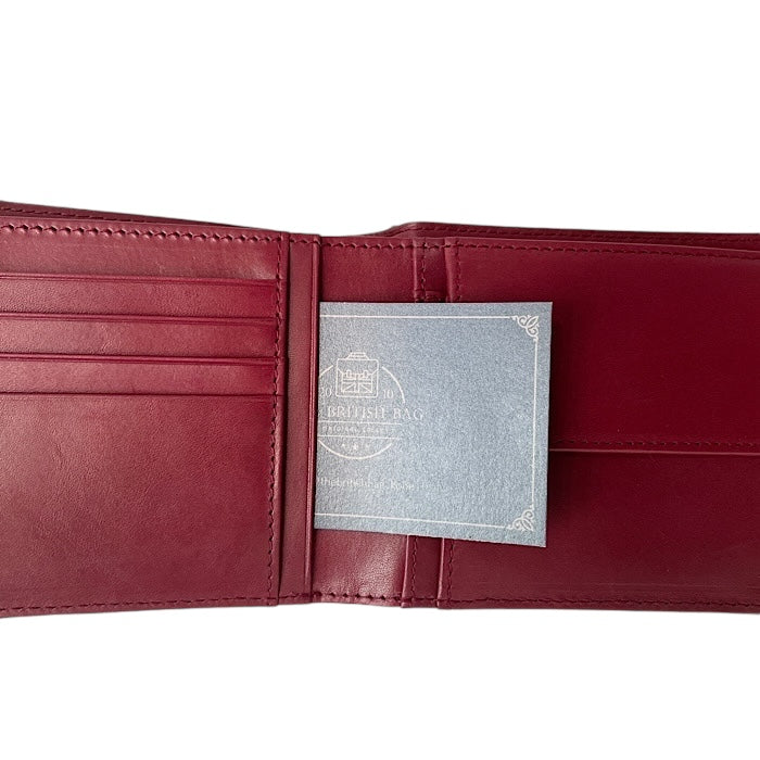 二つ折り財布VI ブラックチェリー