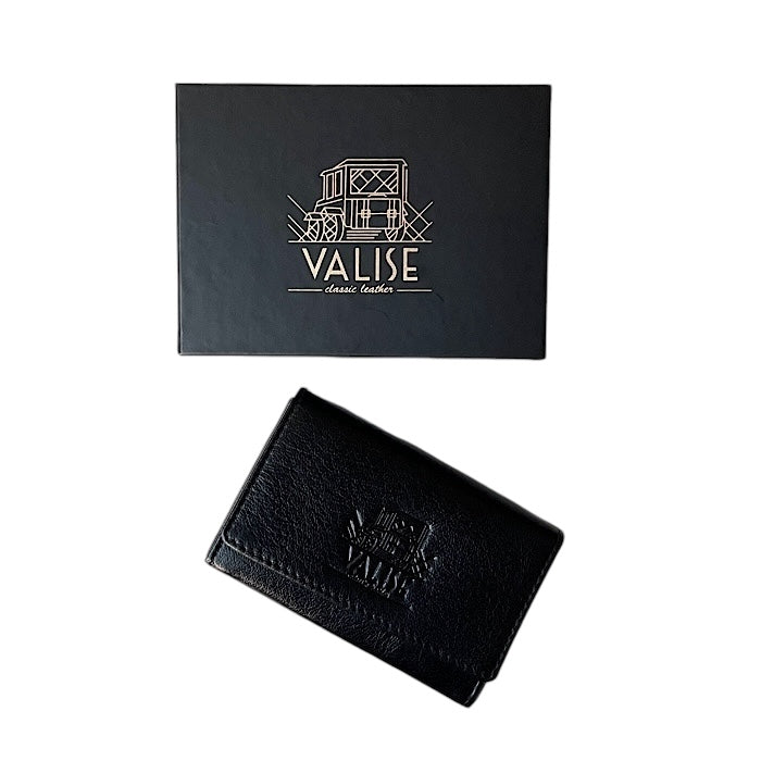 Valise名刺入れ ブラックBuff