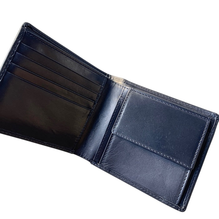 二つ折り財布VI サファイアブルー