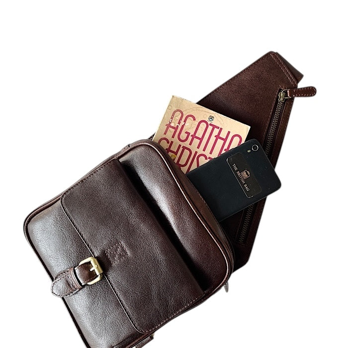 クロスボディ マホガニーブラウン