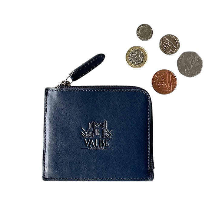 Valise Coin Card Case Sapphire Blue