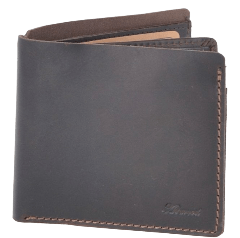 Ashwood 二つ折りレザーウォレット Brown