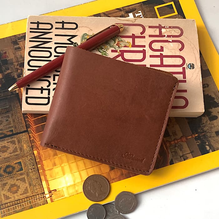 Ashwood 二つ折りレザーウォレット Chestnut