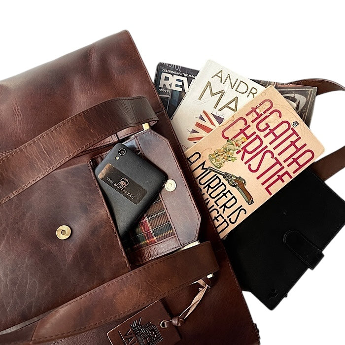 Wideトート ロイヤルブラウン