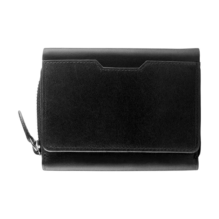 Primehide 三つ折りレザーウォレット 25713 Black