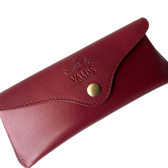 Valiseメガネケース ブラックチェリー