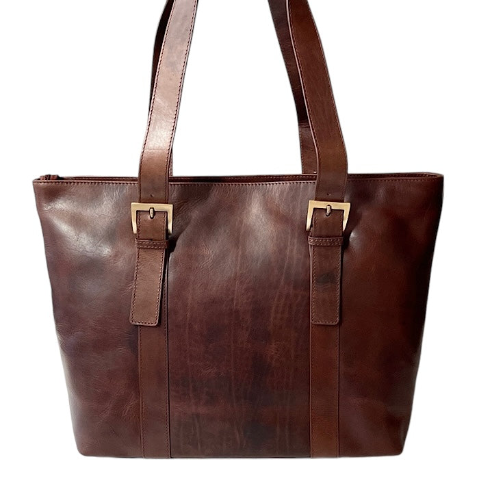 Wideトート ロイヤルブラウン