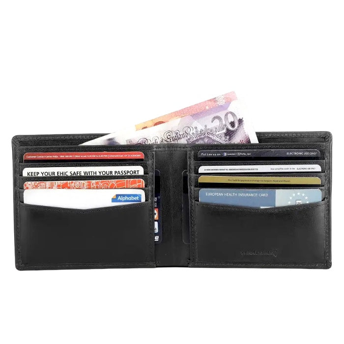 Primehide レザーウォレット 2504 Black