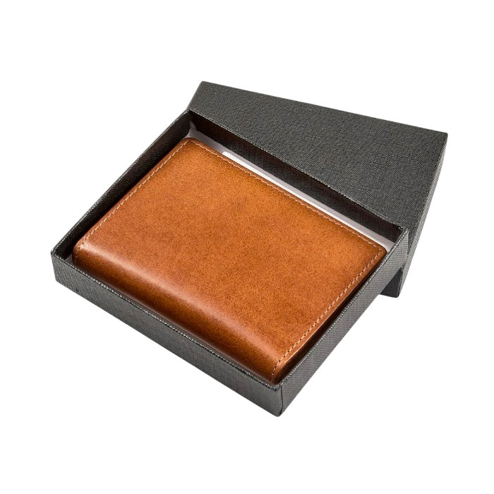 Primehide レザーカードケース 4275 Tan