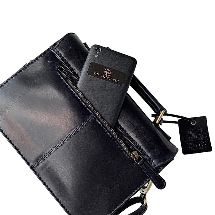 Mini サッチェル サファイヤブルー