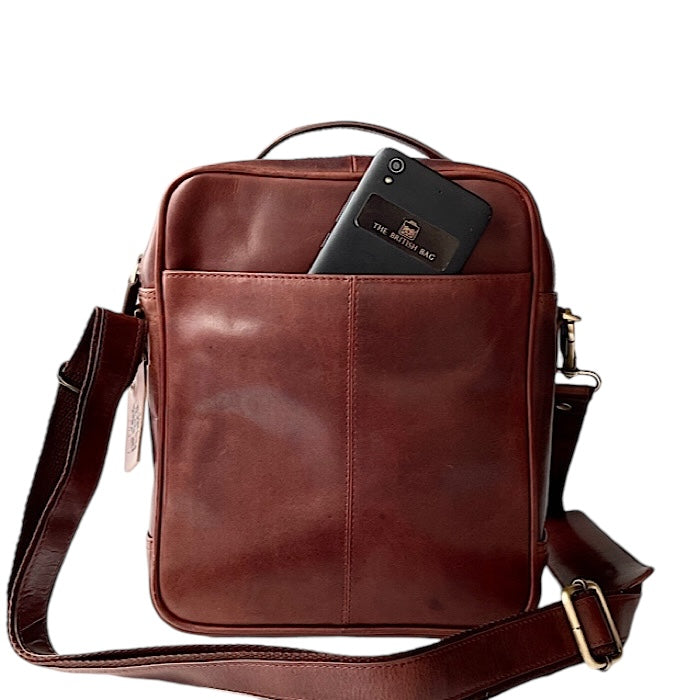 TALL ボックスサッチェル ロイヤルブラウン