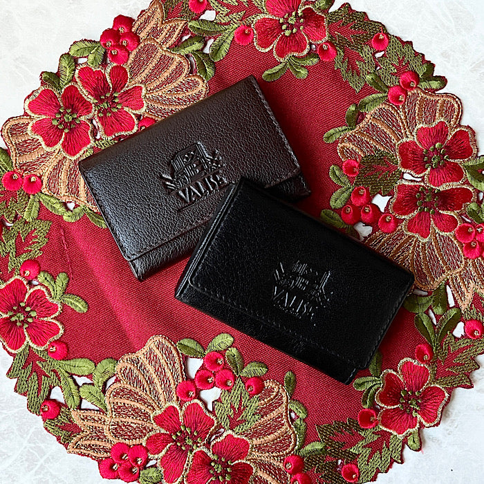 Valise名刺入れ ブラックBuff