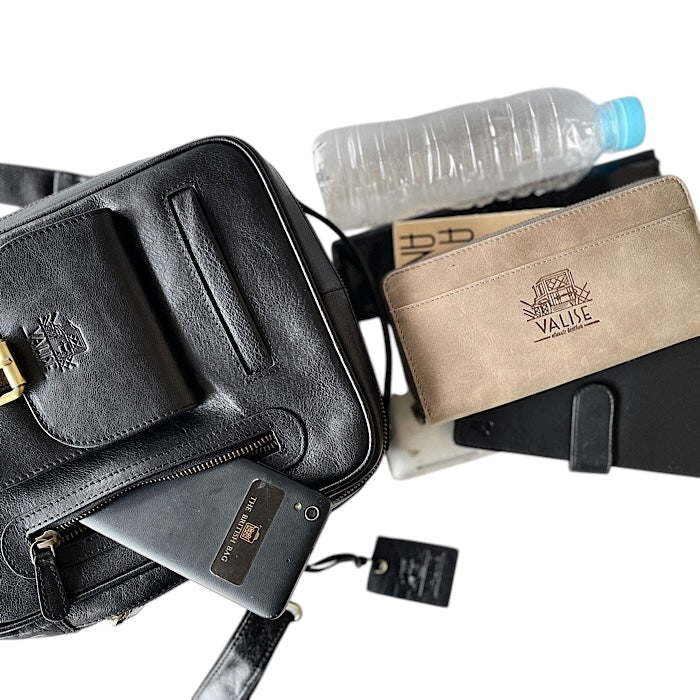 TALL ボックスサッチェル ブラックBuff