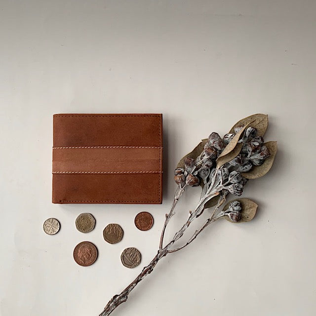 PrimeHide レザーウォレット Brown