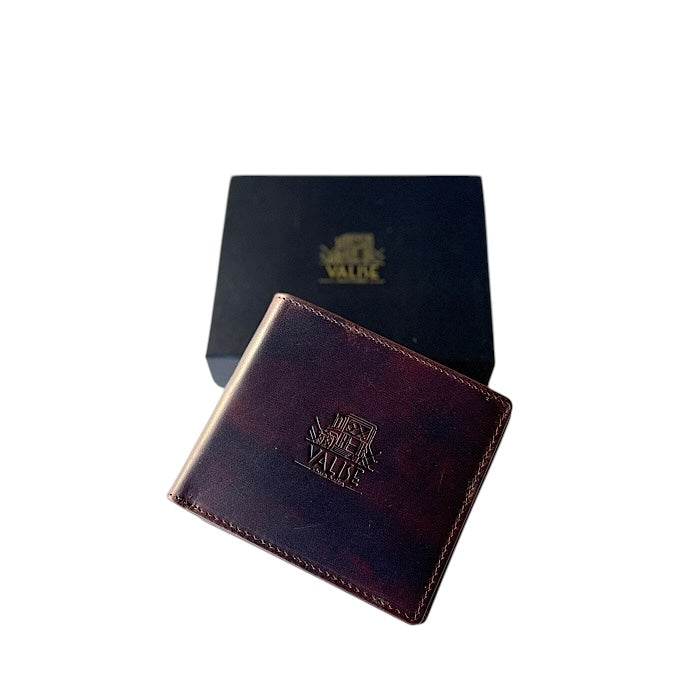 二つ折り財布VI アンティークブラウン