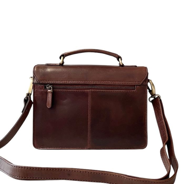 Mini サッチェル ロイヤルブラウン