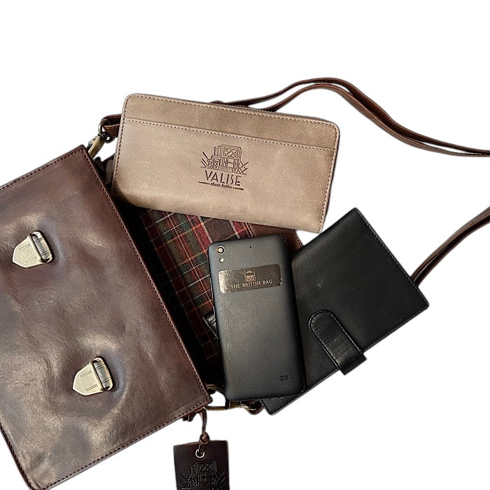 Mini サッチェル ロイヤルブラウン