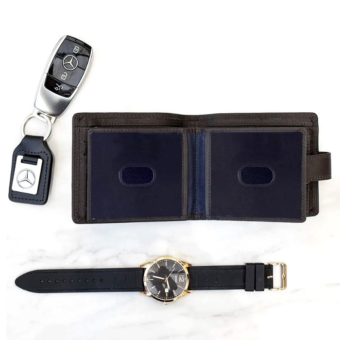 Ashwood Leather Wallet 1881 Chestnut