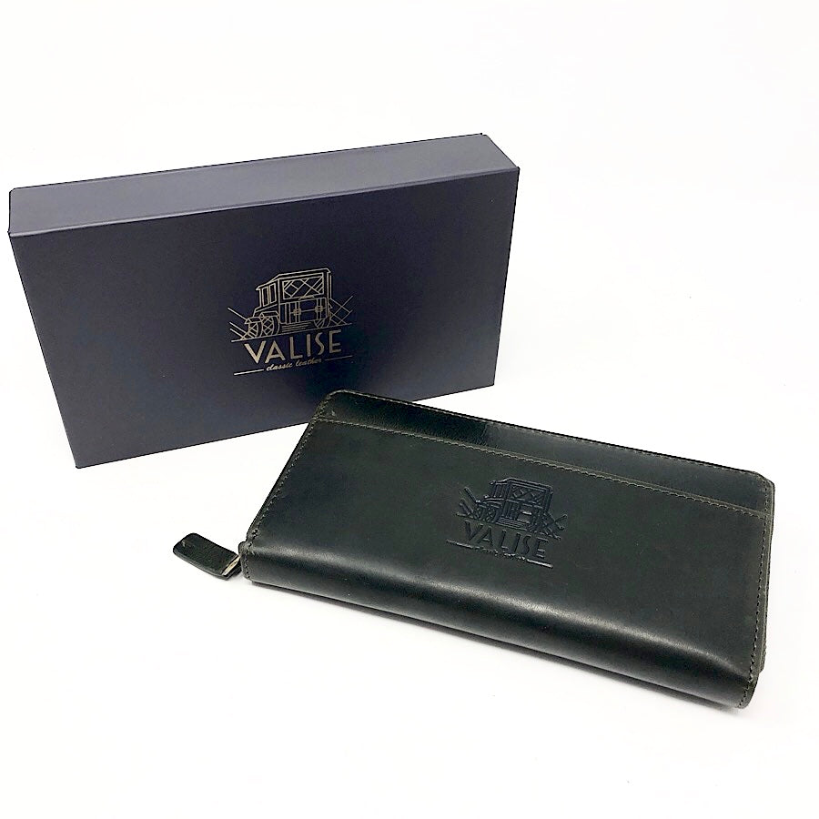 長財布 レーシンググリーン