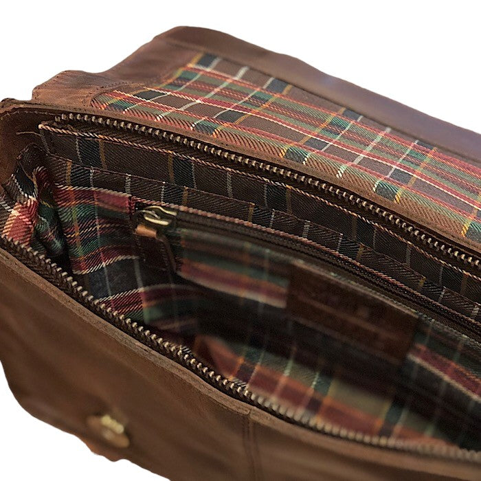 Small サッチェル ロイヤルブラウン