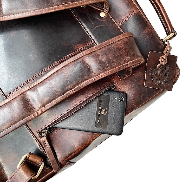 ビジネスバックパック アンティークブラウン