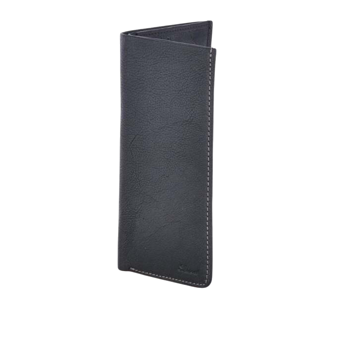 Ashwood レザーウォレット Black