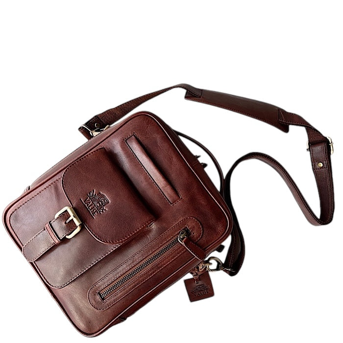 TALL ボックスサッチェル ロイヤルブラウン