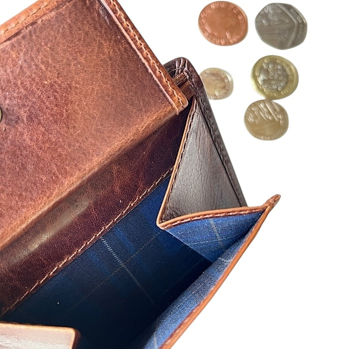 Bifold wallet brown/cognac