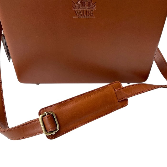 Medium ブリーフケース ゴールデンタン