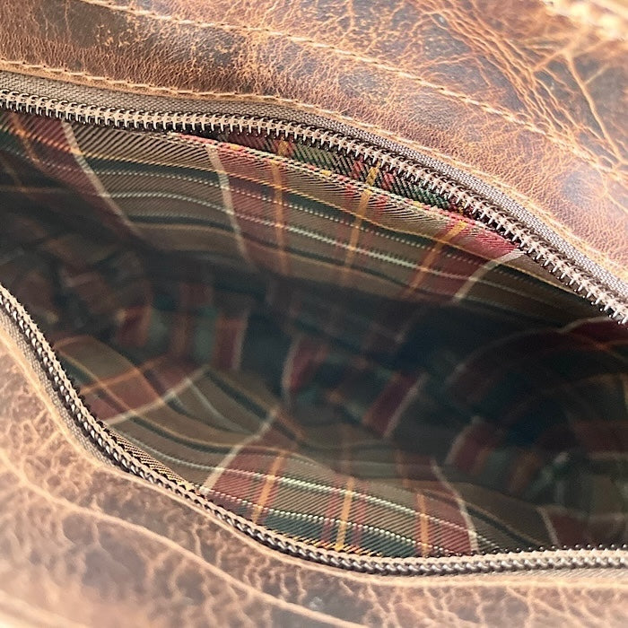 Tall Shoulder Bag S Antique Brown