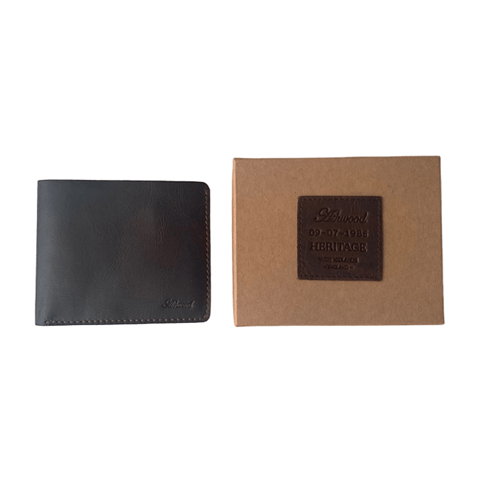 Ashwood レザーウォレット Brown