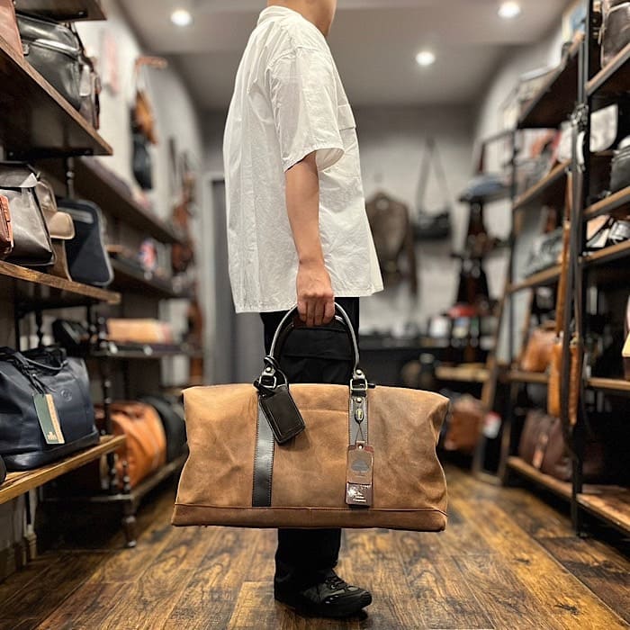 Marcus ボストン Oily Brown