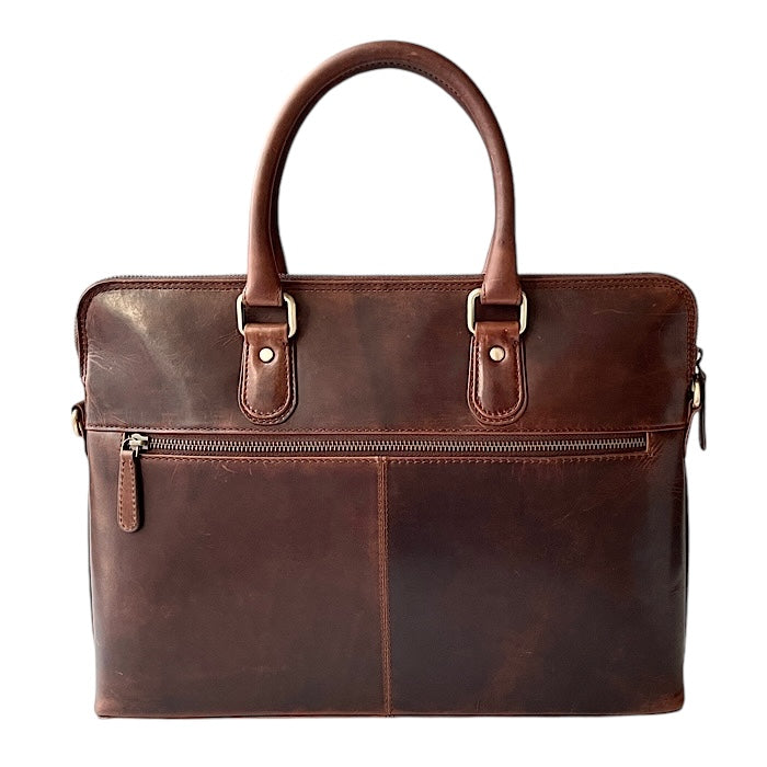 Medium ビジネス アンティークブラウン