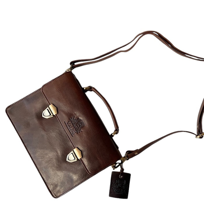 Mini サッチェル ロイヤルブラウン