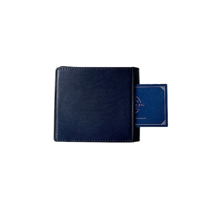 二つ折り財布VI サファイアブルー