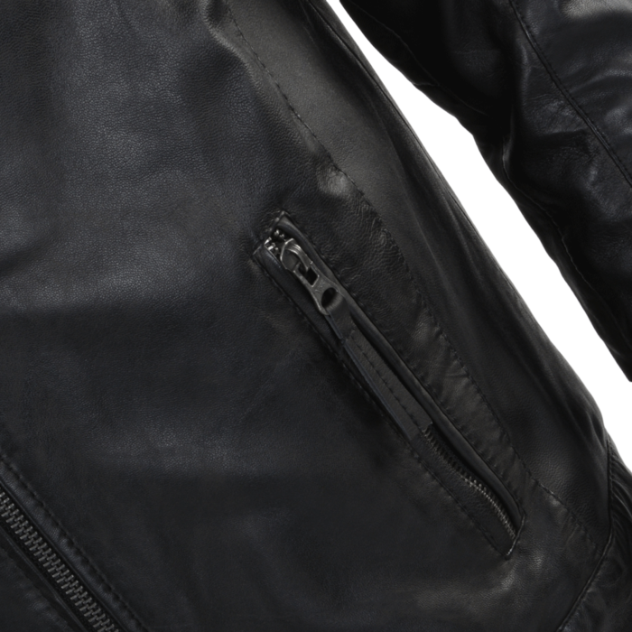 Ashwood Leather Jacket 2507(L) White