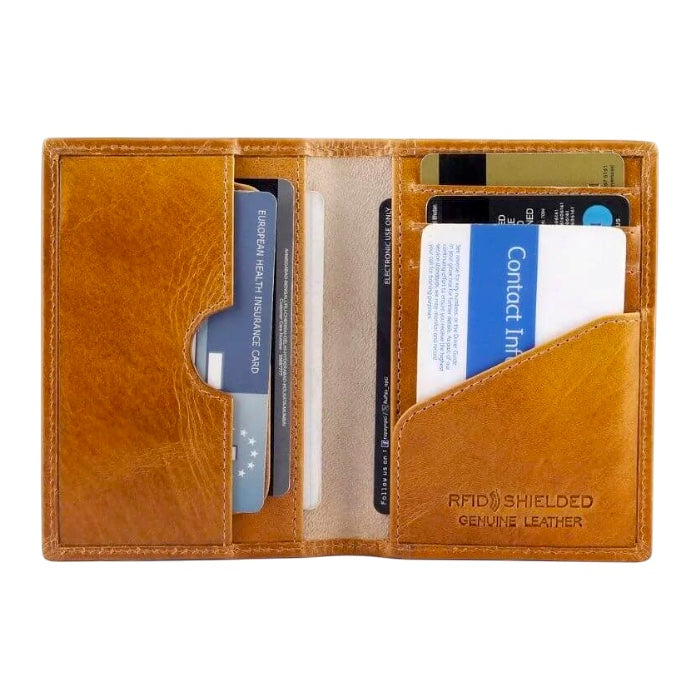 Primehide レザーカードケース 2501 Tan