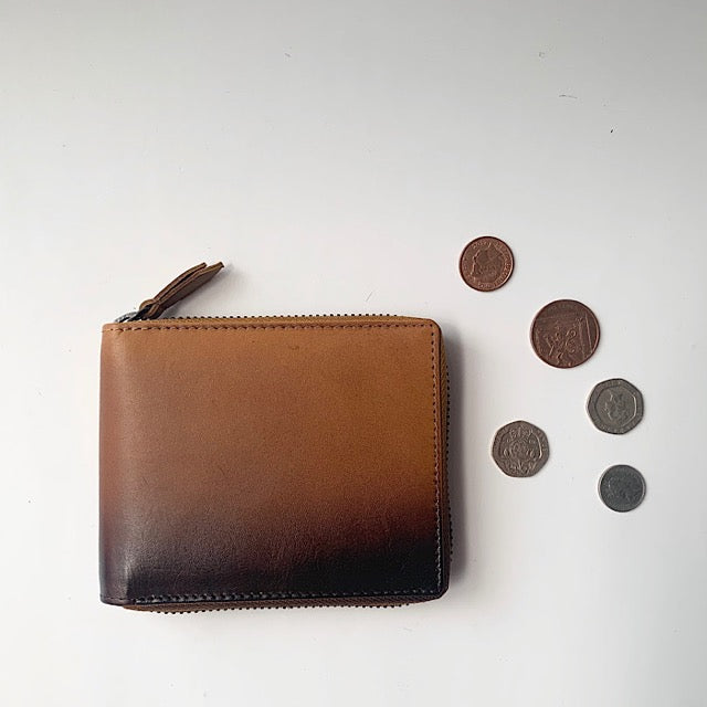 PrimeHide レザーウォレット Brown