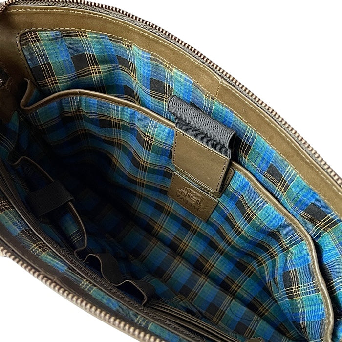 Medium ビジネス ライトレーシンググリーン