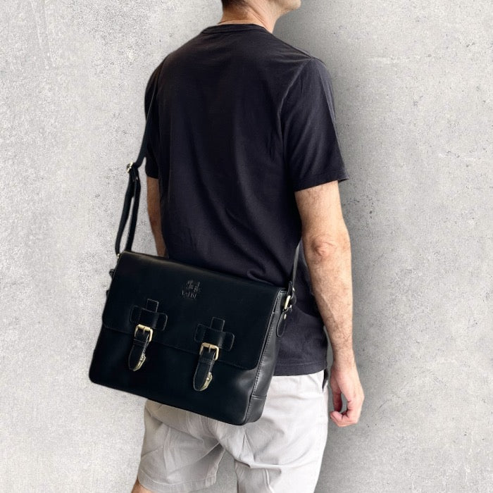 Twin Buckle Eton Black