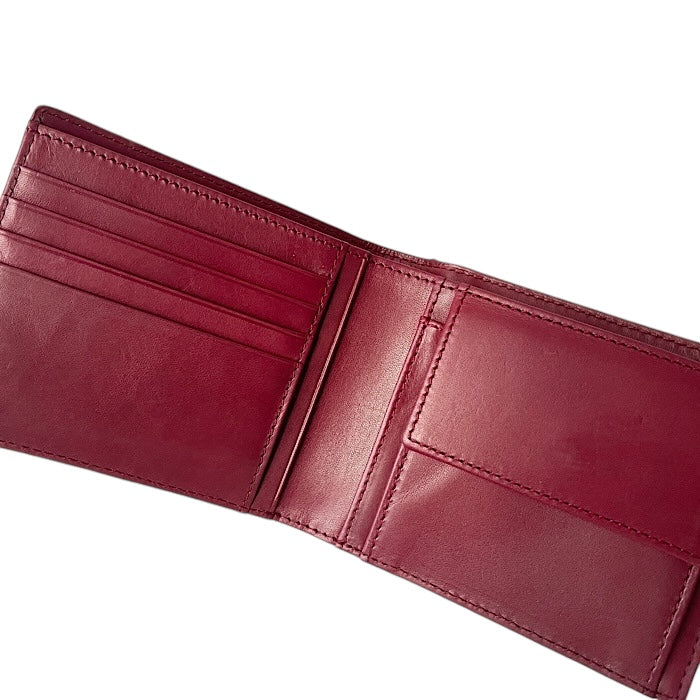 二つ折り財布VI ブラックチェリー