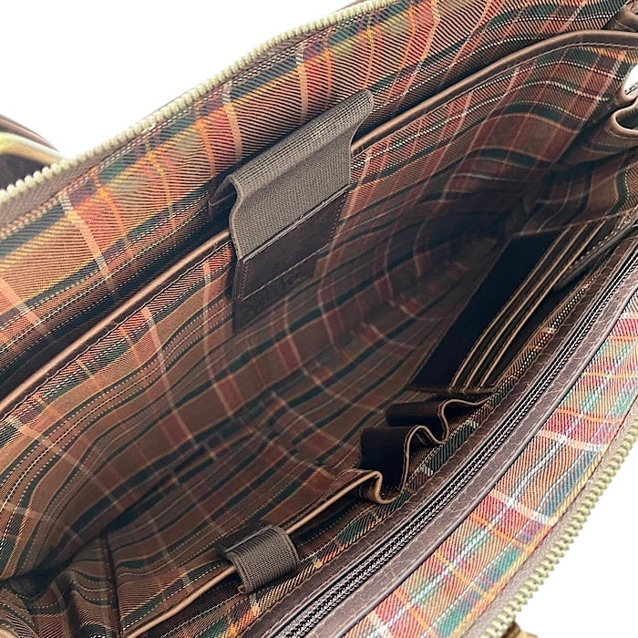 Small ビジネス アンティークブラウン