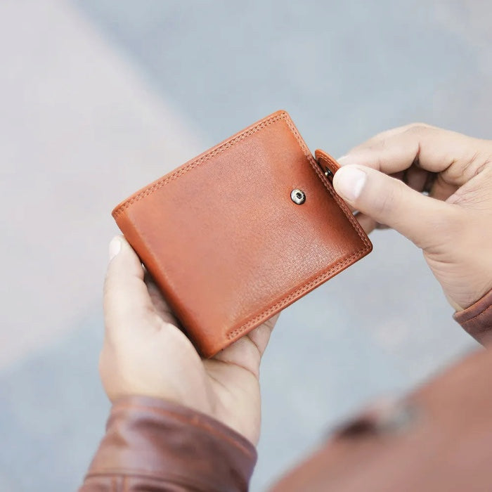Ashwood Leather Wallet 1881 Chestnut